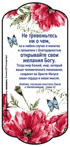 Не тревожьтесь ни о чем